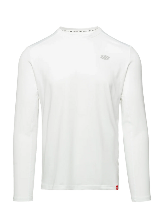 Selkirk Men’s Essentials 2.0 Sport-Wik Long Sleeve Performance Tee (White)