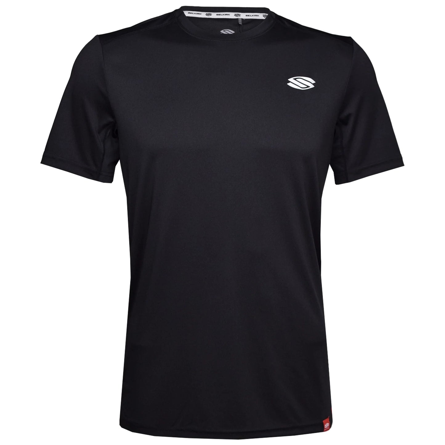 Selkirk Essentials Sport-Wik T-shirt Performance à manches courtes pour homme (Noir)