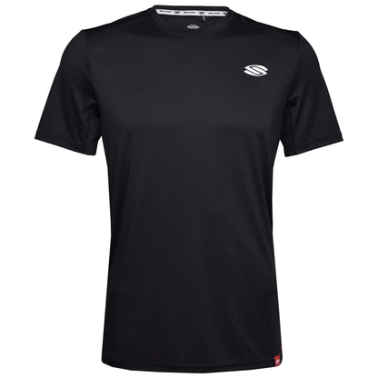 Selkirk Essentials Sport-Wik T-shirt Performance à manches courtes pour homme (Noir)