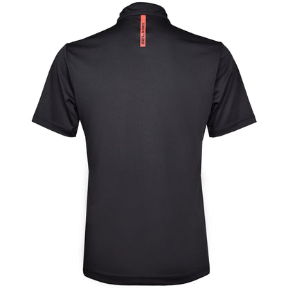 Selkirk Essentials Sport-Wik Polo Performance à manches courtes pour homme (Noir)