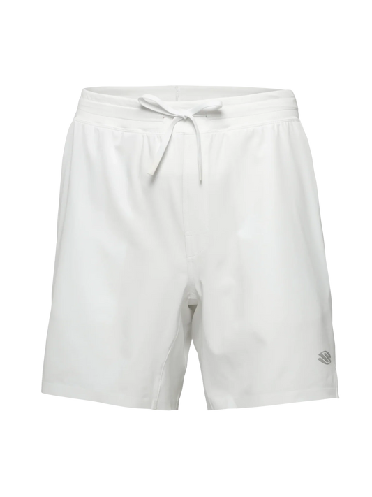 Selkirk Men’s Essentials 2.0 Performance 7" Pickleball Shorts (White)