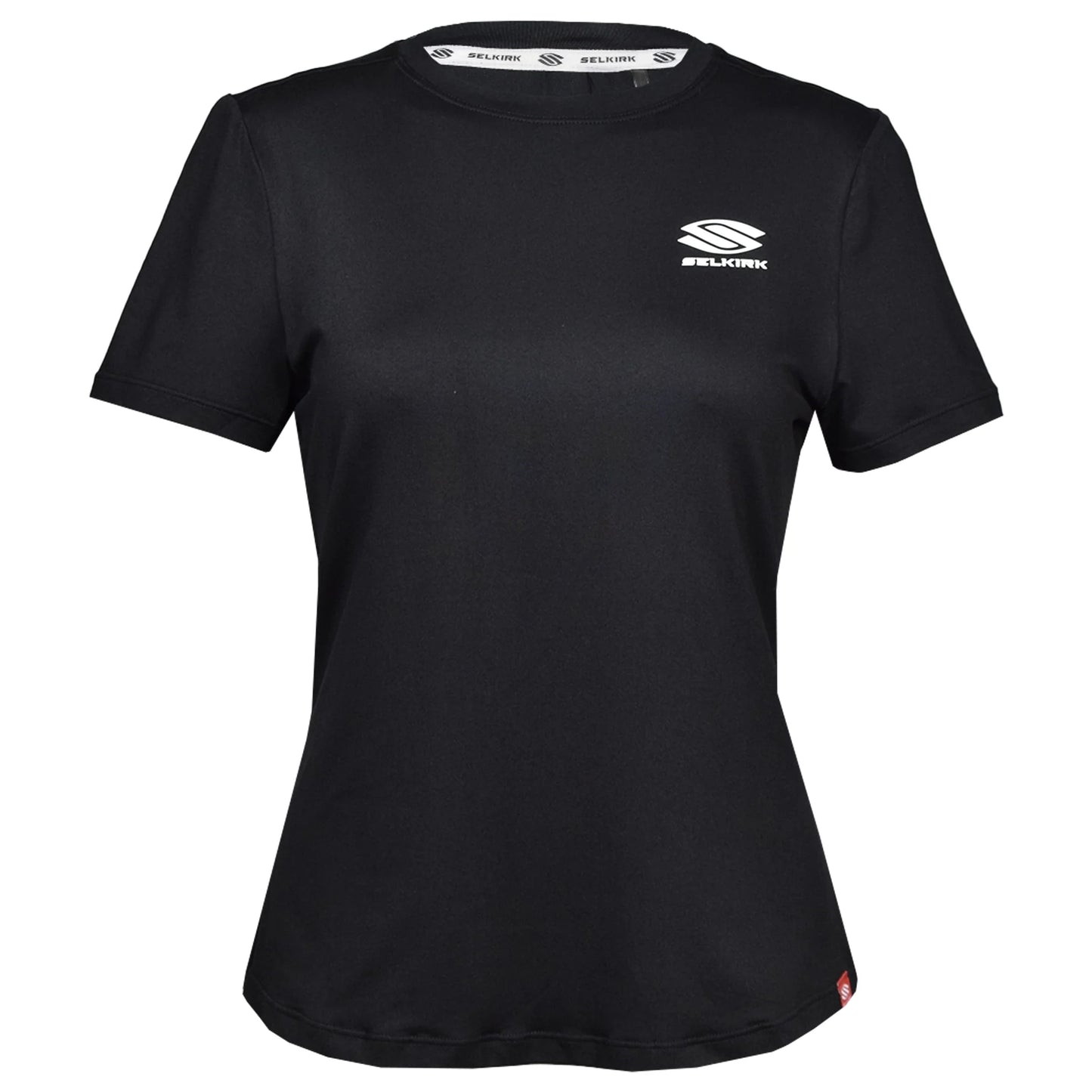 Selkirk T-shirt graphique à manches courtes Essentials DualSoft pour femme (Noir)
