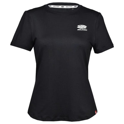 Selkirk T-shirt graphique à manches courtes Essentials DualSoft pour femme (Noir)