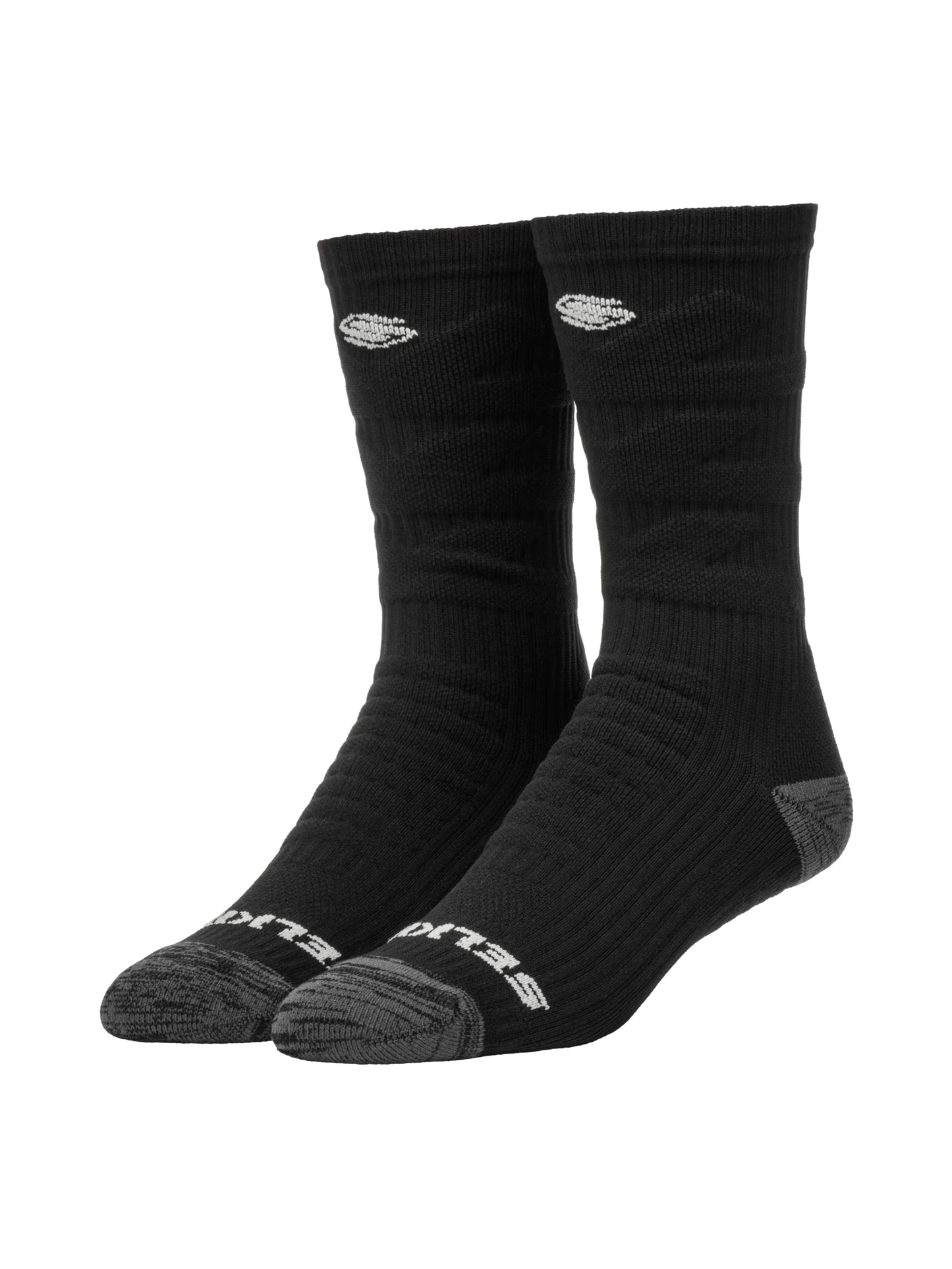 Chaussettes de pickleball Selkirk Courtlock Crew - Noir/Gris