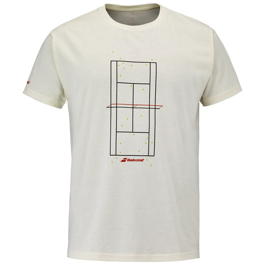 Babolat Men's Exercise Message Tee 4MS26445-1100