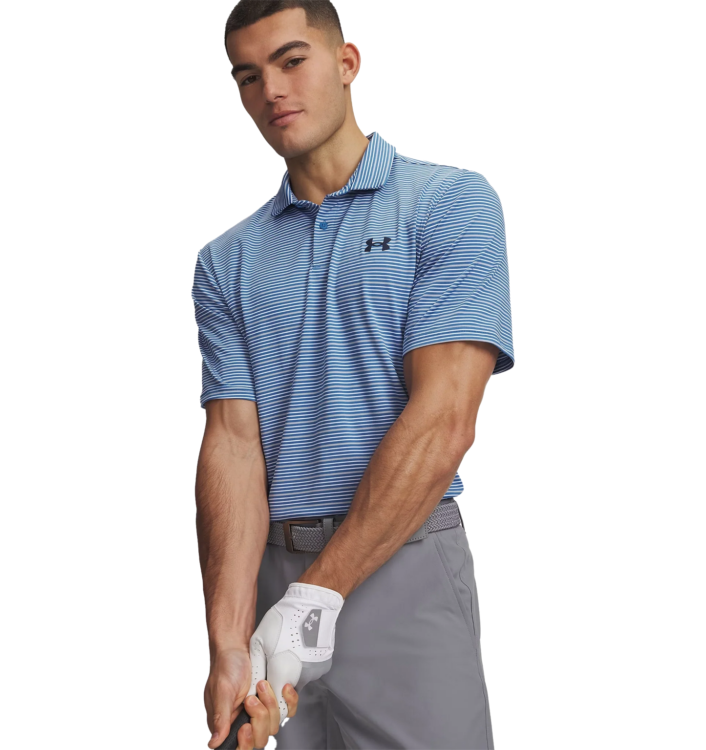 Under Armour Men's Polo Matchplay Stripe 6010980-430