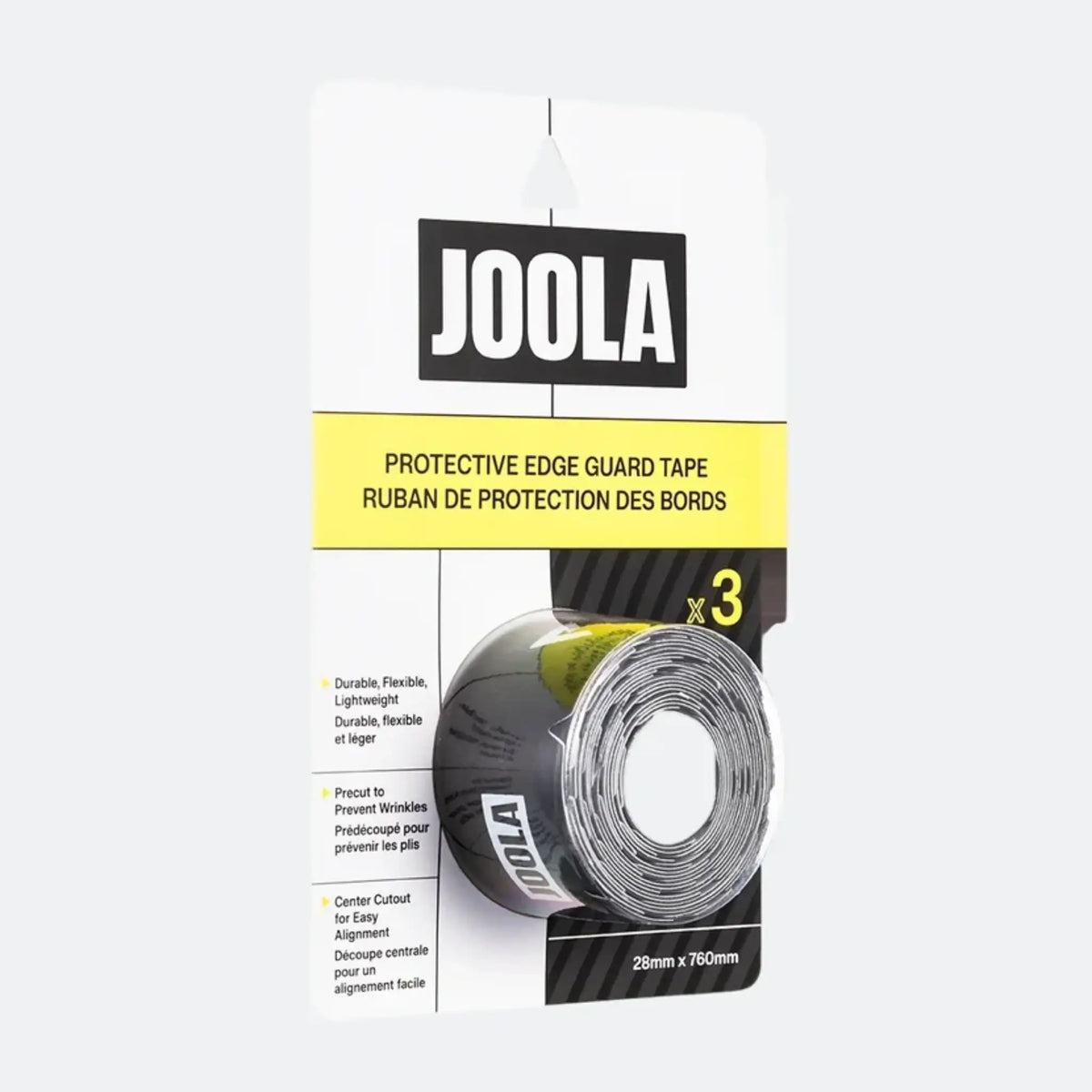 Joola Pickleball Protective Edge Guard Tape - Black