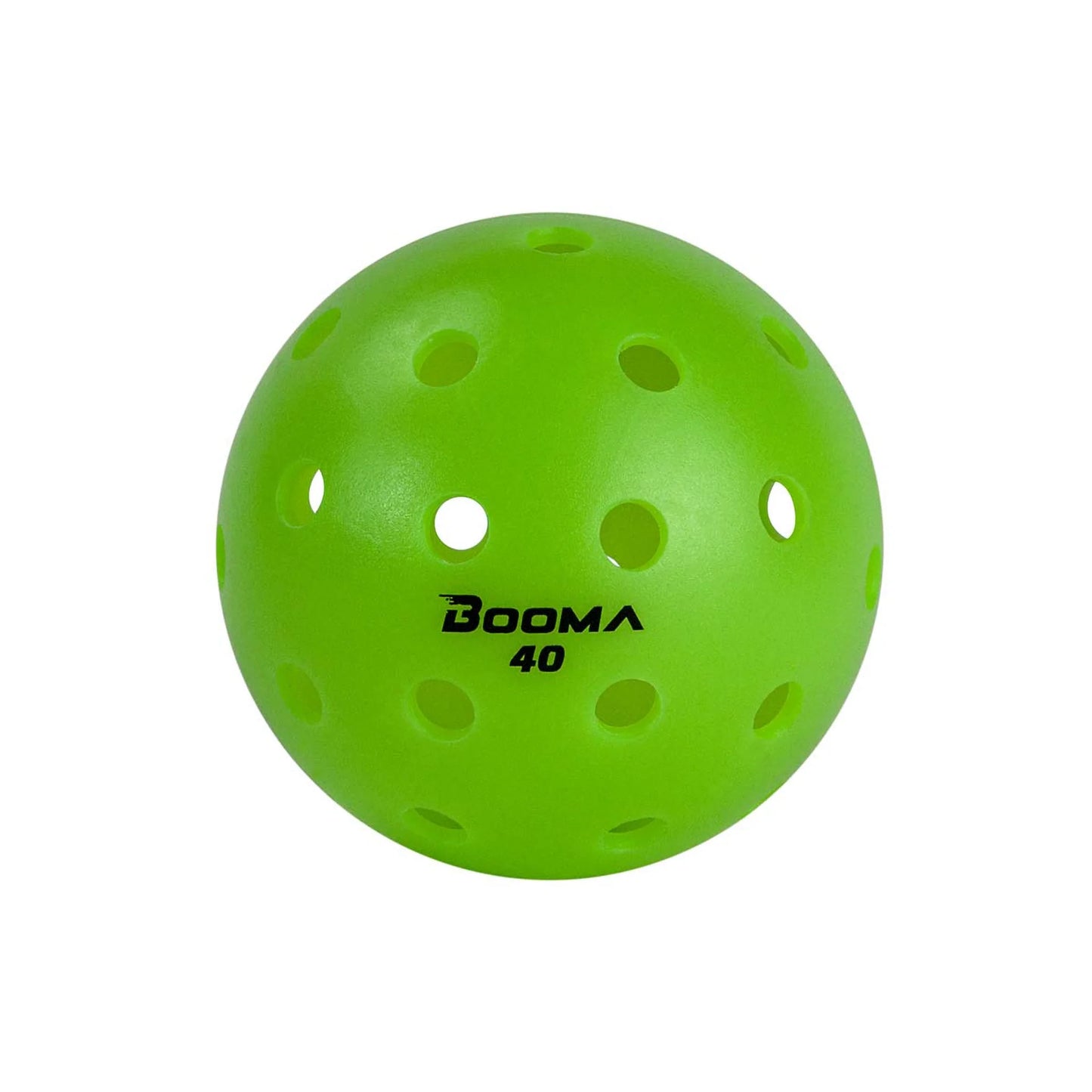Booma 40 Balles de pickleball extérieures vertes (6)