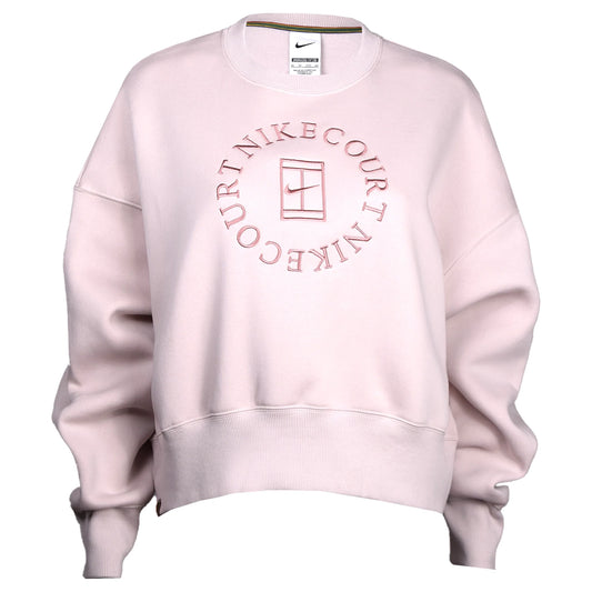 Nike Women's Court Phoenix Fleece Crew Heritage Sweatshirt HJ8988-667