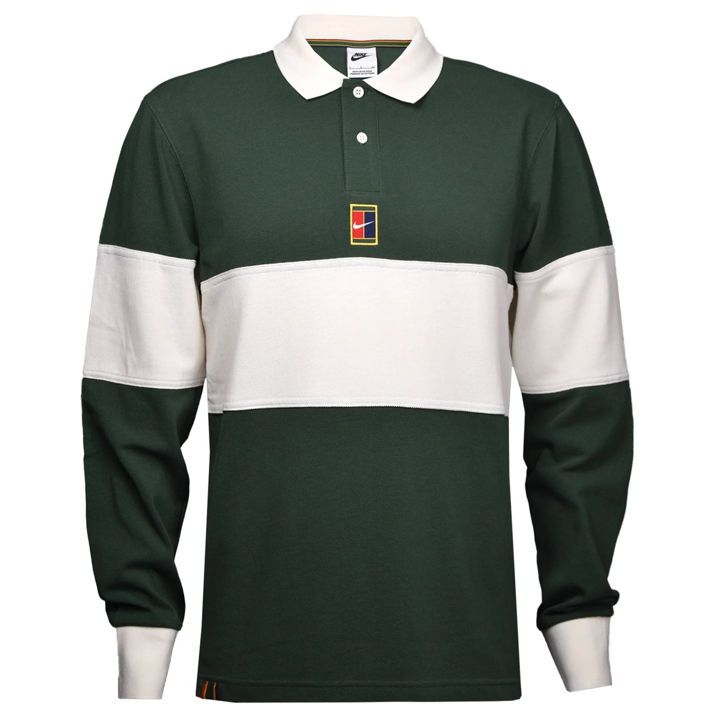 Nike Men's Court Heritage Longsleeve Polo HQ1748-323