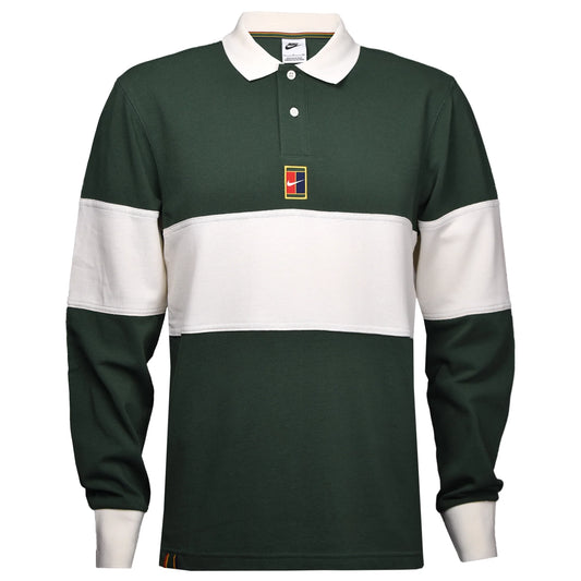 Nike Men's Court Heritage Longsleeve Polo HQ1748-323