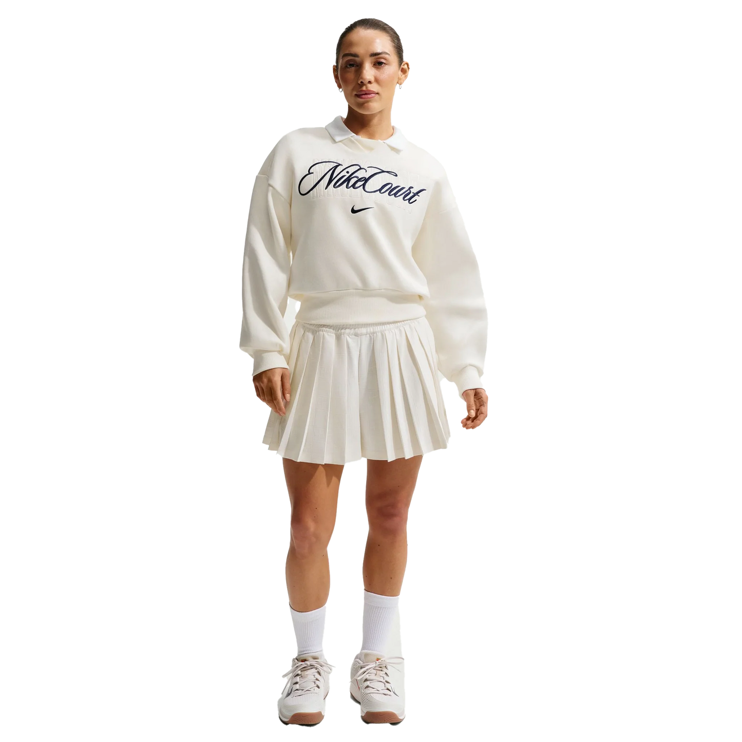 Nike Haut de tennis à col ras-du-cou pour femme IB0757-133