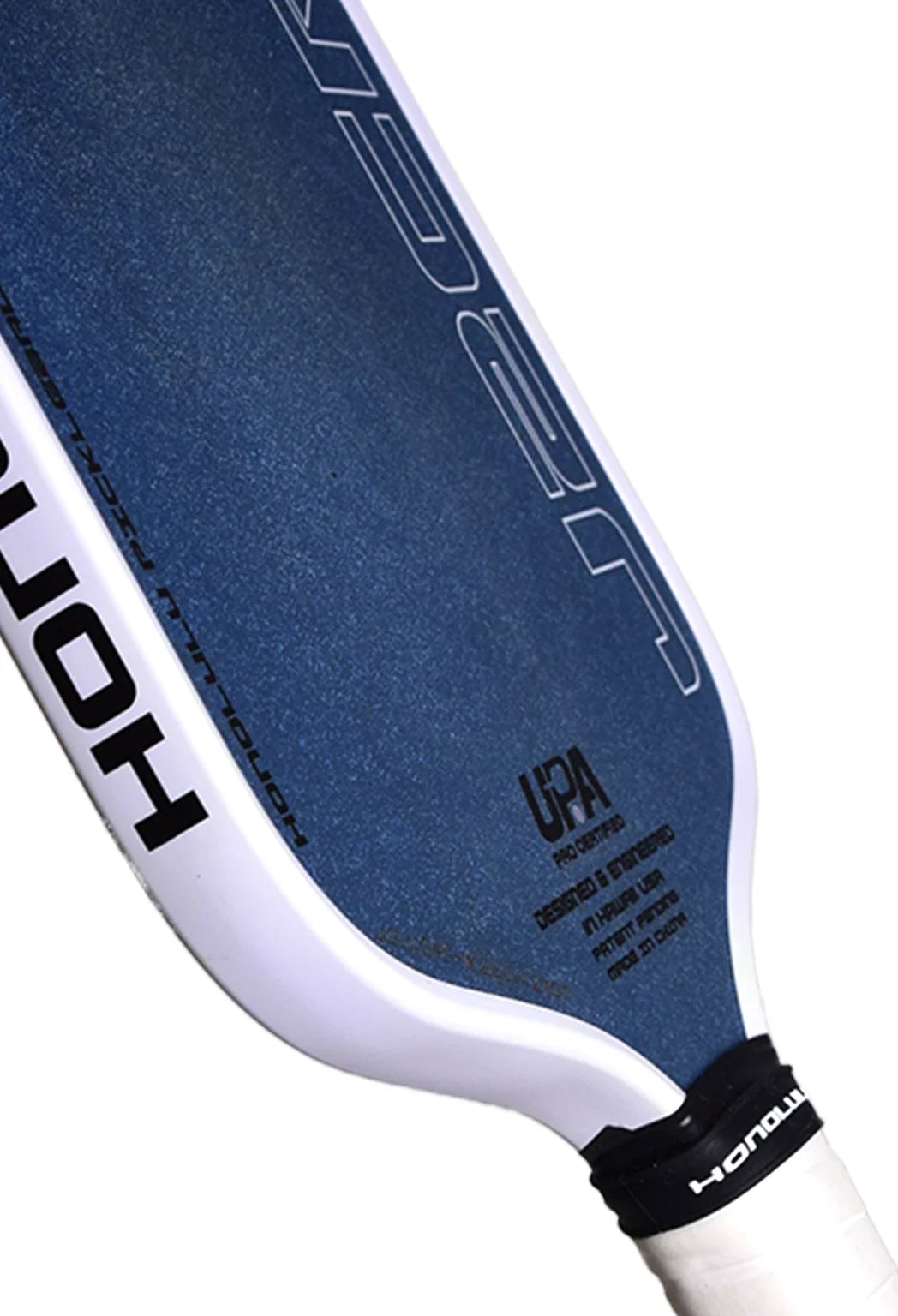 Honolulu J2CR White with Crystal Blue Endurance Surface - Elongated Handle