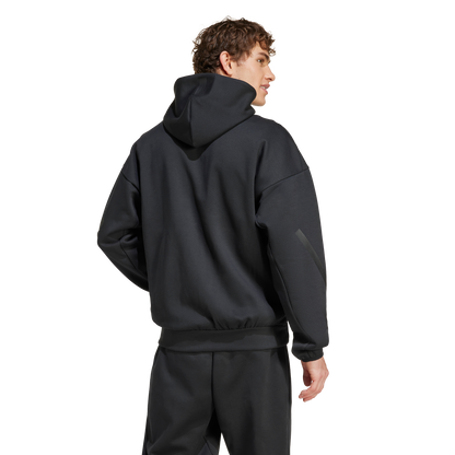 Adidas Men's Z.N.E. Full-Zip Hooded Jacket JE7538 - Black
