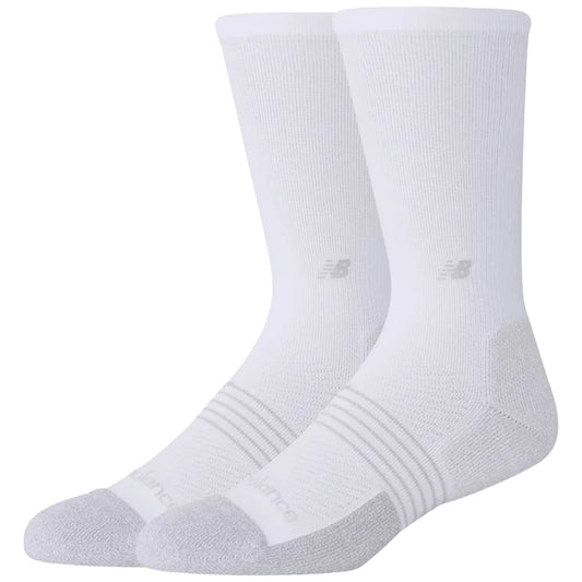 New Balance bas Pro Training Cushion Crew (2/pqt) Blanc