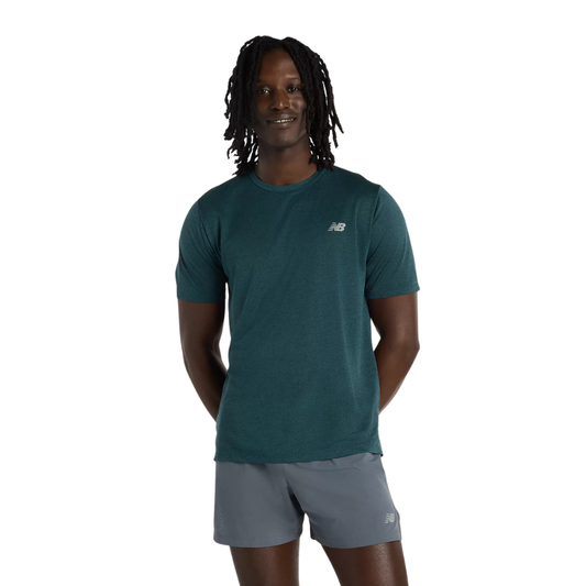 New Balance Men's RC Essential T-Shirt - Medusa Green