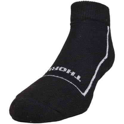 Thorlo Light Cushion Ankle Pickleball Socks Black (PBMU01-BLK)