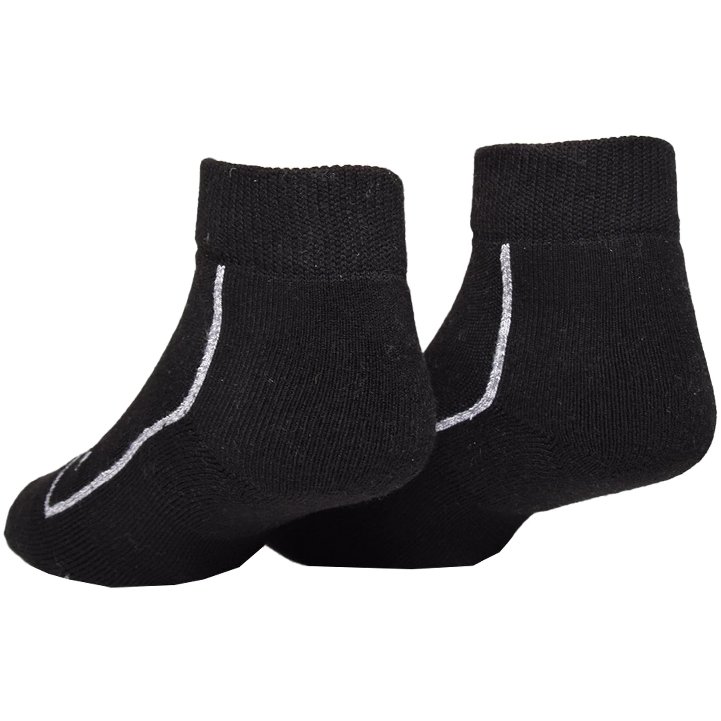 Thorlo Light Cushion Ankle Pickleball Socks Black (PBMU01-BLK)