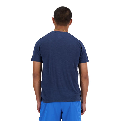 New Balance T-shirt RC Essential pour homme - Bleu marine