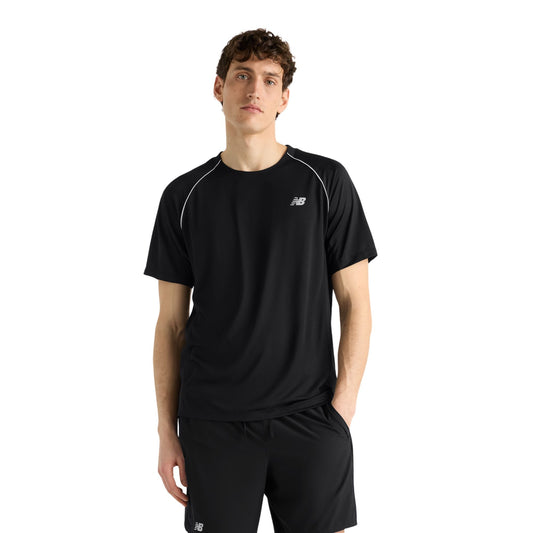 New Balance T-shirt de tournoi pour homme - Noir