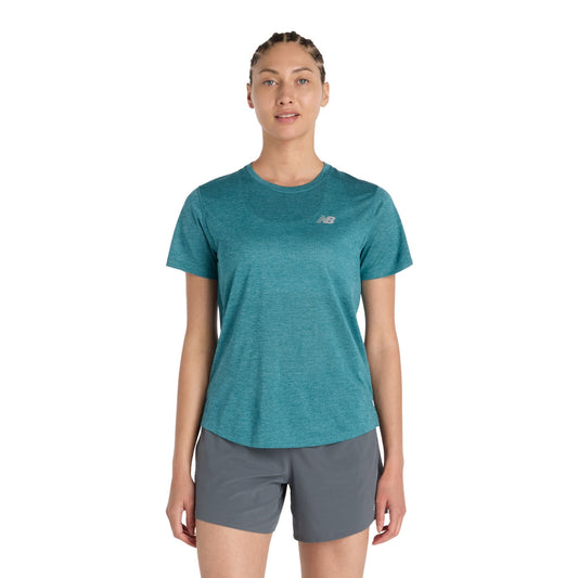 New Balance T-shirt RC Essential pour femme - Sarcelle