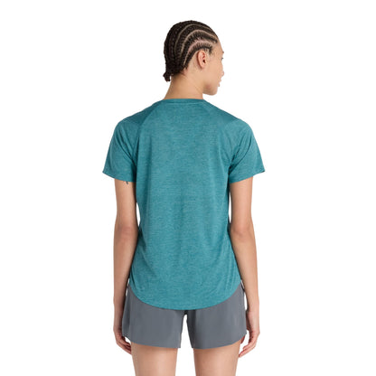 New Balance T-shirt RC Essential pour femme - Sarcelle