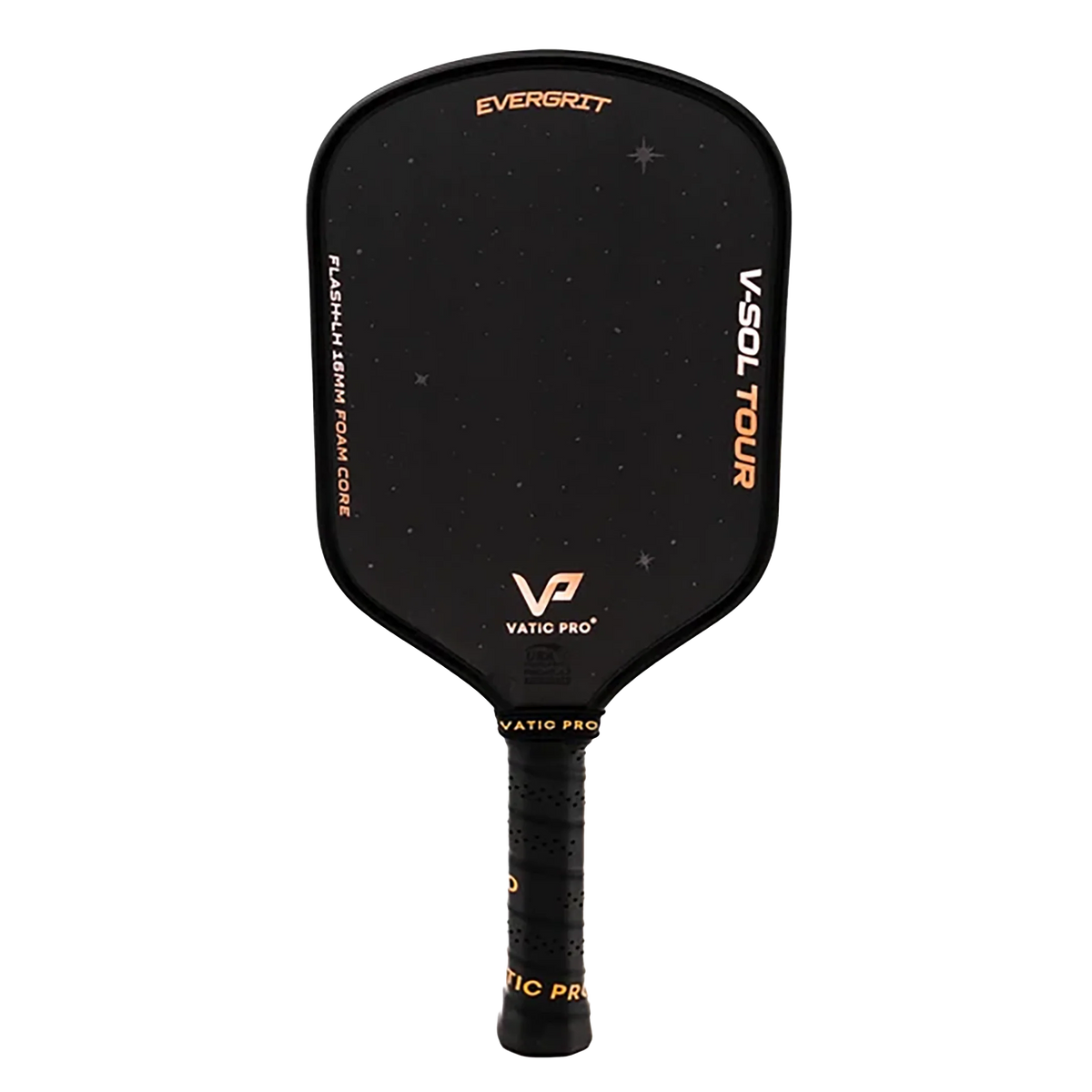 Vatic Pro V-Sol Tour avec Evergrit 16mm (Housse de raquette incluse)