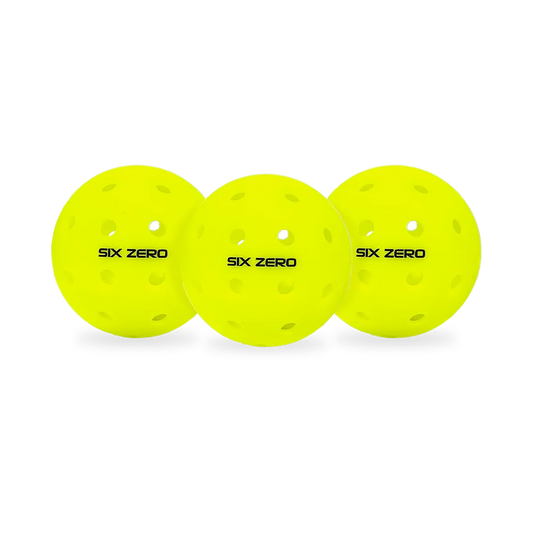 Six Zero 6.0 Pro Pickleball Balls 3 pack