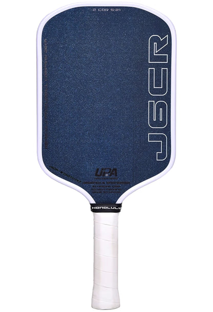 Honolulu J6CR Blanc (surface bleu cristal) - Manche allongé
