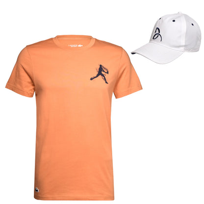 Lacoste x Novak Djokovic Men's T-Shirt & Cap Set TH1044-52-4AF