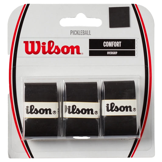 Wilson Pickleball Pro Overgrip 3 Pack Black (WR8401102) - Tenniszon