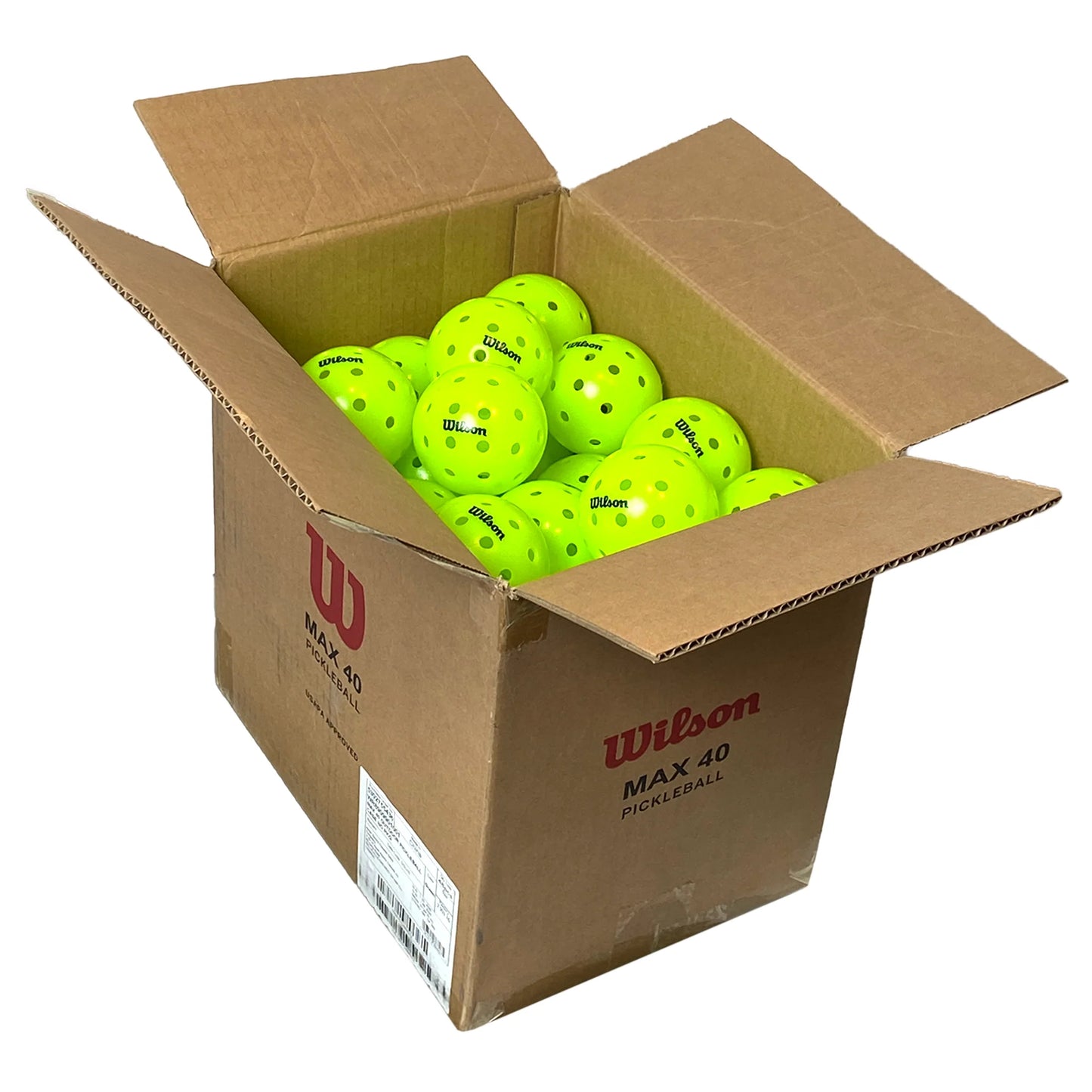 Wilson Caisse de balles d'extérieur Max 40 Sans emballage Vert (WR8909901)