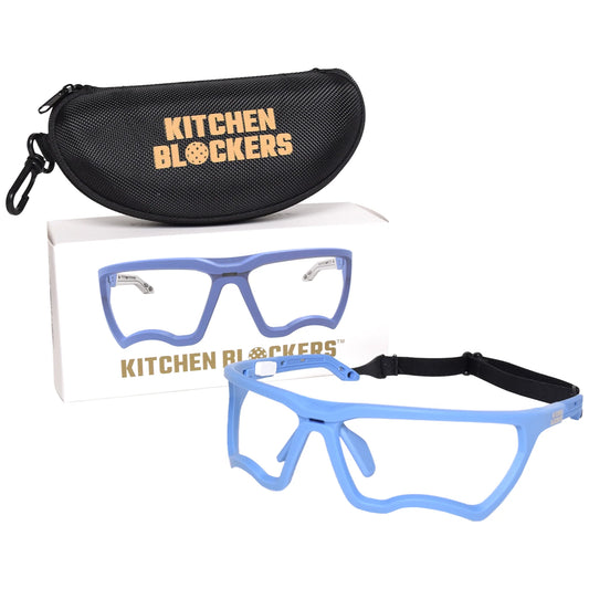 Kitchen Blockers Lensless Protective Eyewear - Blue