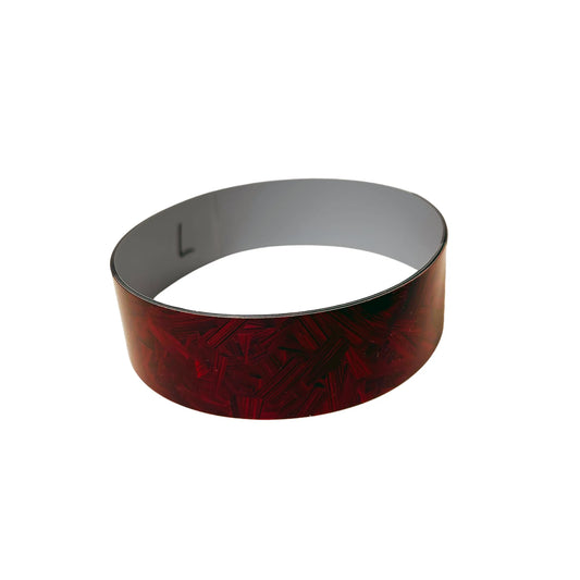 Vinyl Styles Edge Guards - Ruby Red Forged Carbon