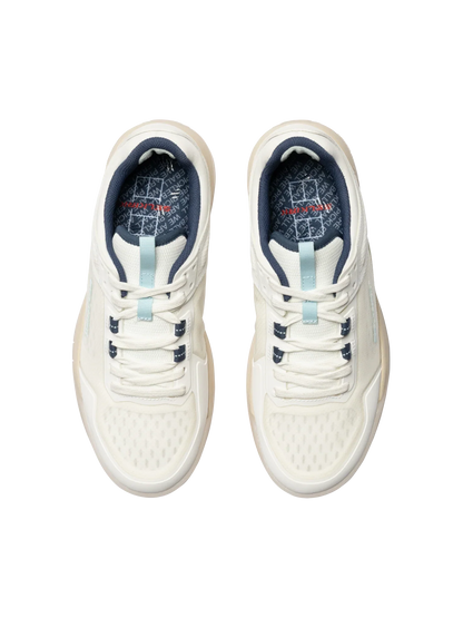 Selkirk Femme Legacy Pro Pickleball Chaussure avec technologie InfiniGrip (Blanc/Bleu)